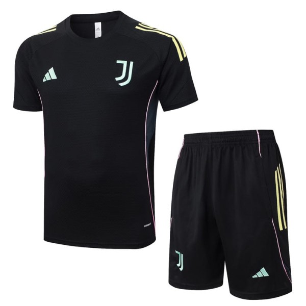 2025/26 JUV Black Training Shorts Suit