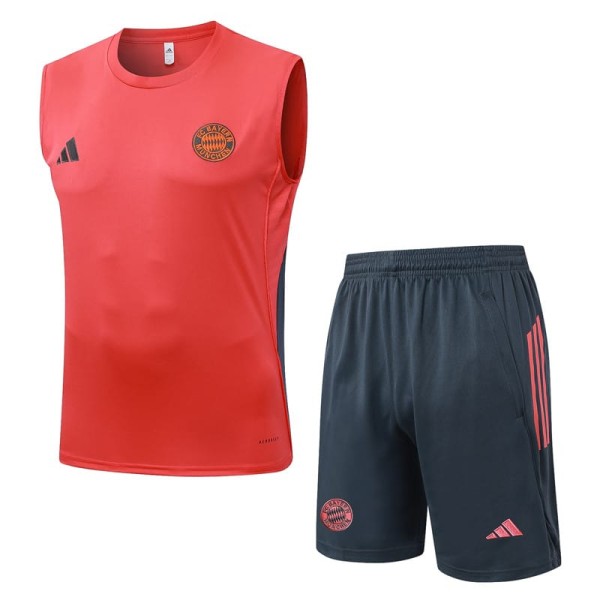 2025/26 Bayern Orange Training Shorts Suit