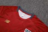 2025/26 Sao Paulo FC Crimson Training Shorts Suit