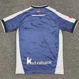 2025/26 Real Sociedad Away Blue Fans Soccer jersey