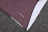 2025/26 Man Utd Chocolate Training Shorts Suit