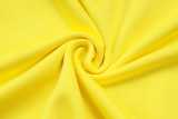 2025/26 R MAD Yellow Half Pull Tracksuit