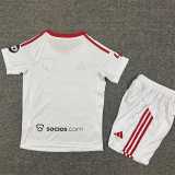 2025/26 Sevilla Home Fans Kids Soccer jersey