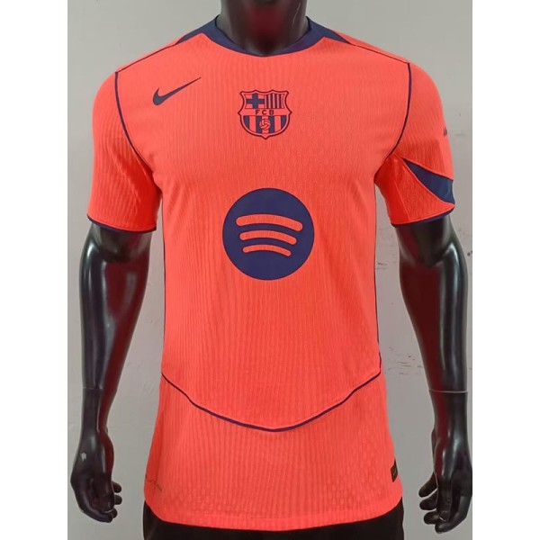 [PLAYER] 2025/26 BAR 3RD Orange Player Soccer jersey