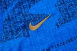 2025 France Blue Training Shorts Suit