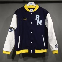 2025/26 R MAD Cotton Baseball Dark Blue Hoodie Jacket