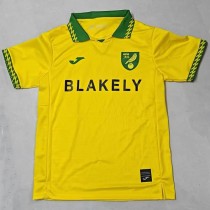 2025/26 Norwich City Home Yellow Fans Soccer jersey