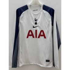 2025/26 TOT Home White Fans Long Sleeve Soccer jersey