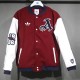 2025/26 ASN Cotton Baseball Crimson Hoodie Jacket