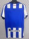 2025/26 Real Sociedad Home Blue Fans Soccer jersey