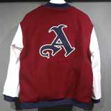 2025/26 ASN Cotton Baseball Crimson Hoodie Jacket