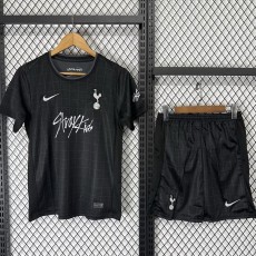 2025/26 TOT Special Edition Black Sxraykids Joint Edition Fans Kids Soccer jersey