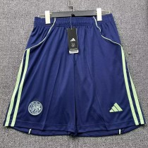 2025/26 Ajax Away Dark Blue Fans Soccer Shorts