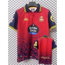 2025/26 La Coruna Away Red Fans Soccer jersey