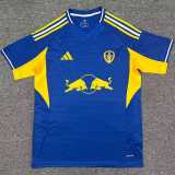 2025/26 Leeds United Away Blue Fans Soccer jersey