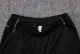 2025/26 Lyon Black Half Pull Tracksuit
