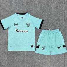 2025/26 Bilbao 3RD Azure Fans Kids Soccer jersey