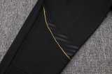 2025/26 Lyon Black Half Pull Tracksuit