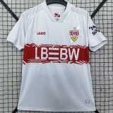2025/26 VfB Stuttgart Home White Fans Soccer jersey