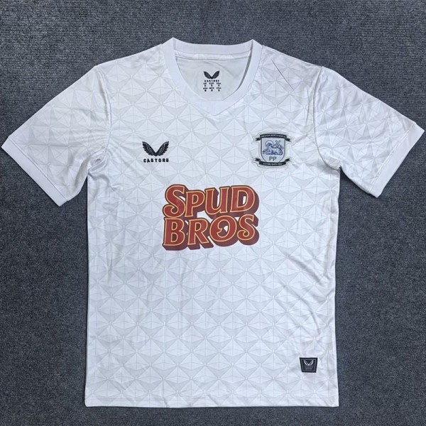 2025/26 Preston North End Home White Fans Soccer jersey