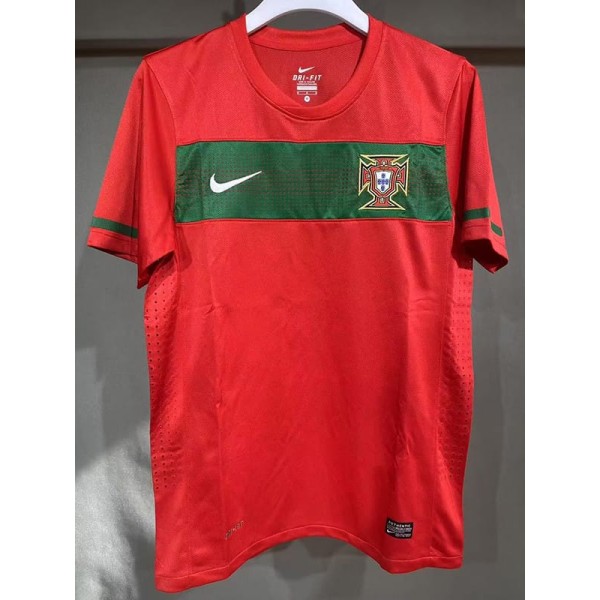 [PLAYER] 2010 Portugal Home Red Retro Player Soccer jersey