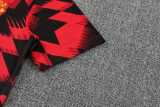 2025/26 Man Utd Red Training Shorts Suit