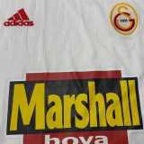 1999/00 Galatasaray SK Away White Retro Long Sleeve Soccer jersey