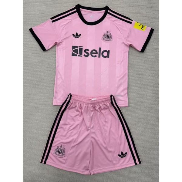 2025/26 Newcastle GKP Pink Fans Kids Soccer jersey