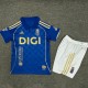 2025/26 Real Oviedo Home Blue Fans Kids Soccer jersey