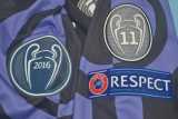 [PLAYER] 2016/17 R MAD Away Retro Player Soccer jersey