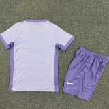2025/26 Brighton Away Purple Fans Kids Soccer jersey