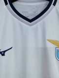 2025/26 Lazio Away White Fans Soccer jersey