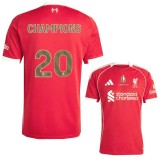 2025/26 LIV Home Red CHAMPIONS # 20 Fans Soccer jersey