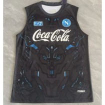 2025/26 Napoli Black Vest Training Shirts