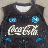 2025/26 Napoli Black Vest Training Shirts