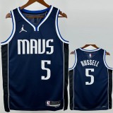 2022/23 MAVERICKS RUSSELL #5 Dark Blue NBA Jerseys