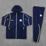 2025/26 Man City Dark Blue Tracksuit