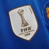 2008/09 Man Utd 3RD Blue Retro Long Sleeve Soccer jersey
