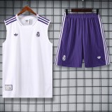 2025/26 R MAD White Training Shorts Suit
