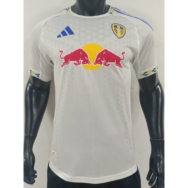 [PLAYER] 2025/26 Leeds United Home White Player Soccer jersey