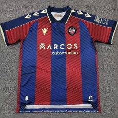 2025/26 Levante UD Home Crimson Fans Soccer jersey