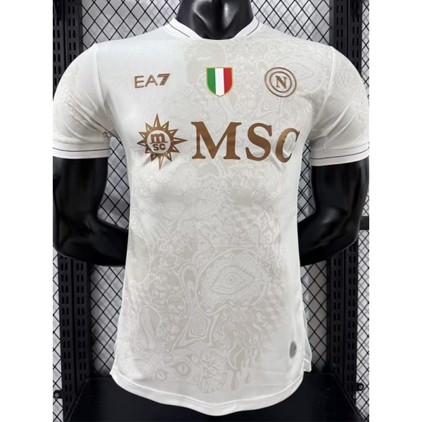 [PLAYER] 2025/26 Napoli Away White Player Soccer jersey