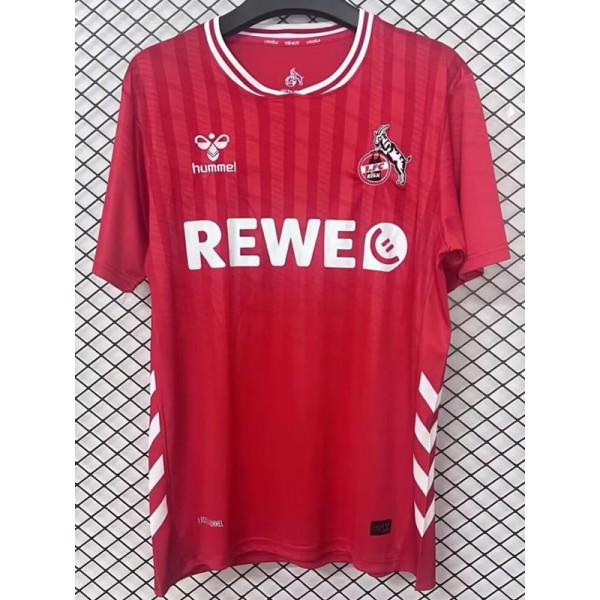 2025/26 1. FC  koln Away Red Fans Soccer jersey