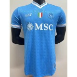 [PLAYER] 2025/26 Napoli Home Blue Player Soccer jersey