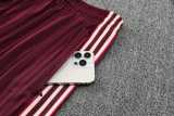 2025/26 Bayern Crimson Training Shorts Suit