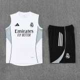2025/26 R MAD White Training Shorts Suit