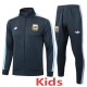 2025 Argentina Dark Blue Kids Tracksuit