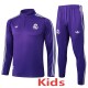2025/26 R MAD Purple Kids Half Pull Tracksuit