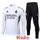 2025/26 R MAD White Kids Half Pull Tracksuit
