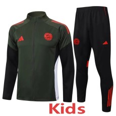 2025/26 Bayern Green Kids Tracksuit